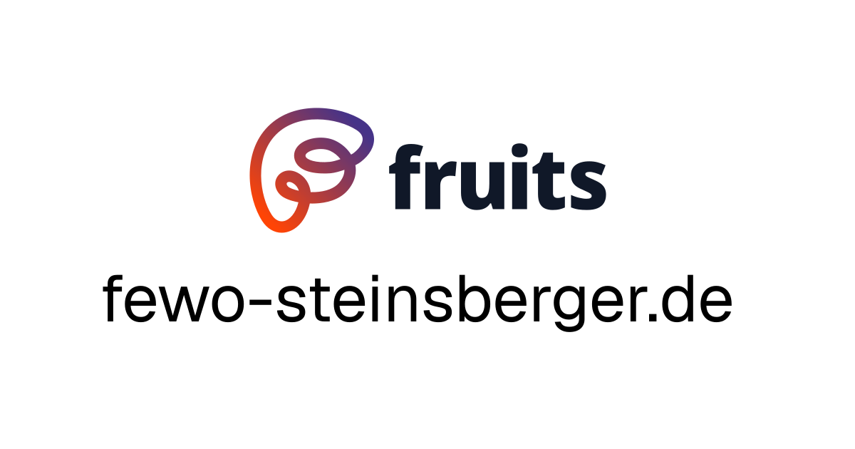 Ferienwohnung Steinsberger
