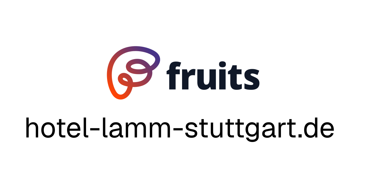 Hotel Lamm in Stuttgart