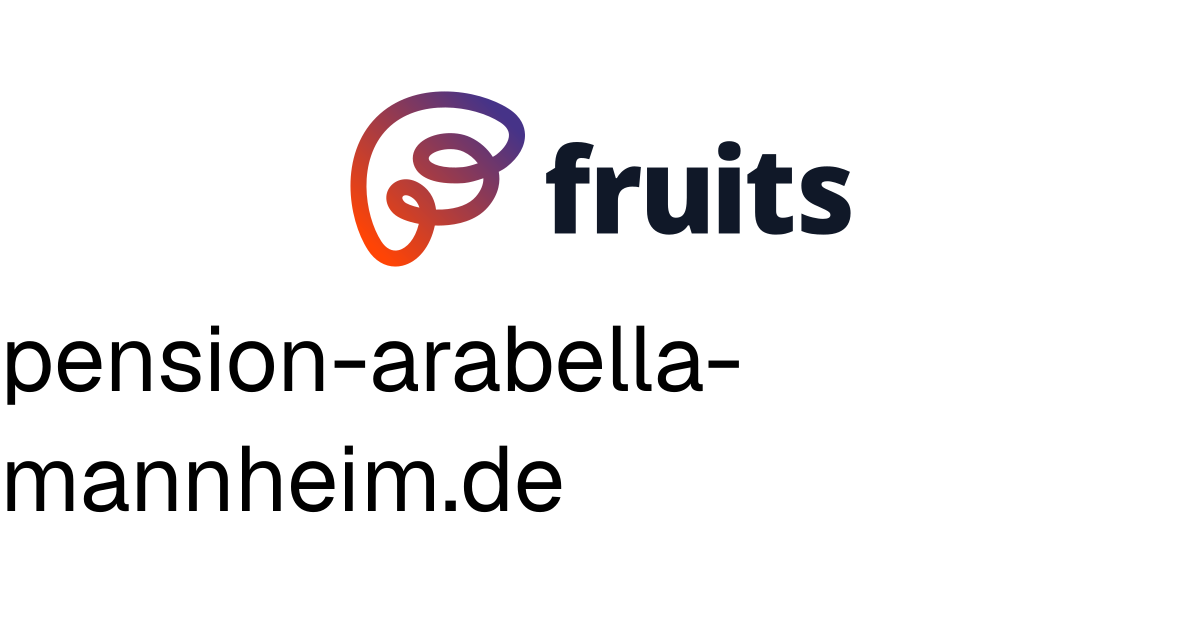 Pension Arabella in Mannheim